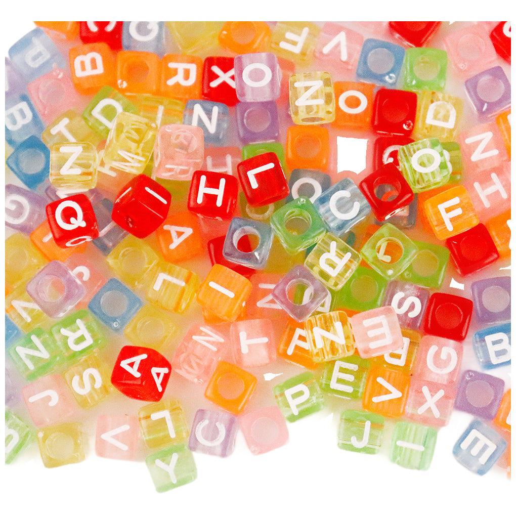 Alphabet Letter Beads 3000pcs 6mm for DIY Bracelets, Necklaces, Jewelry Making, and Crafts