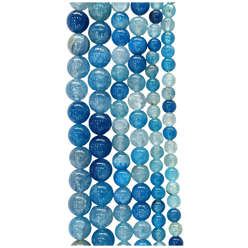 Natural Hematite Gemstone Round Beads 15 Inch Strand for Jewelry Making and Craft Design