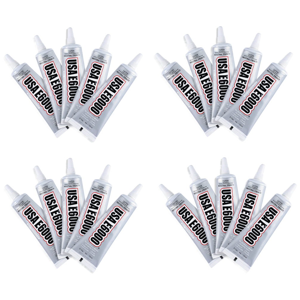 Multipurpose Adhesive 110ml Clear Glue for Fabric Jewelry Wood Glass Metal Plastic DIY Crafts Repair Projects