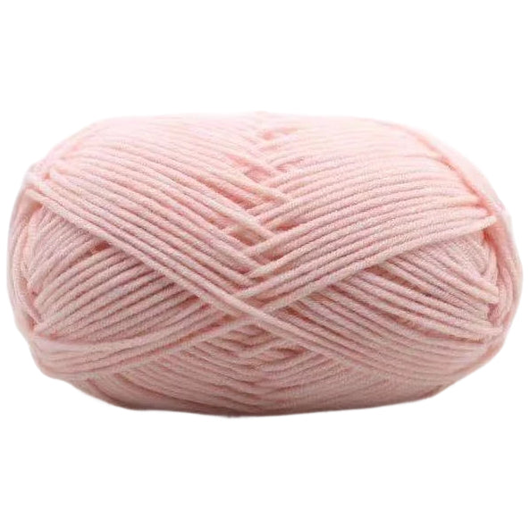4-Ply Acrylic Yarn 50g/1.76oz 142 Yards, Tight Twist for Knitting and Crochet Projects