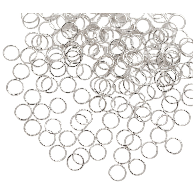 Open Jump Rings for Jewelry Making Earrings and Keychains for Crafts Repair Supplies, Pack of 300