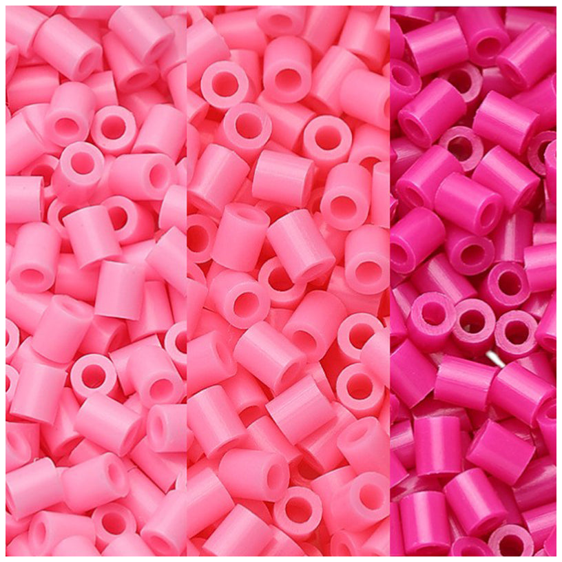 2.6mm Fuse Bead Set 3 Color Pack for Pegboards and Perler Crafts, Pack of 1000