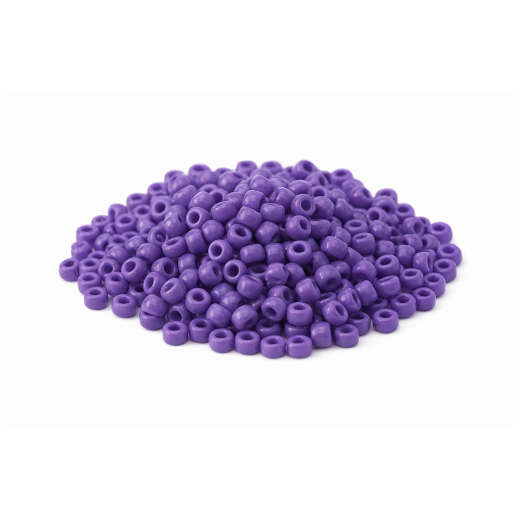 9mm Plastic Pony Beads for Bracelets Necklaces Hair Jewelry Crafts, Pack of 1000