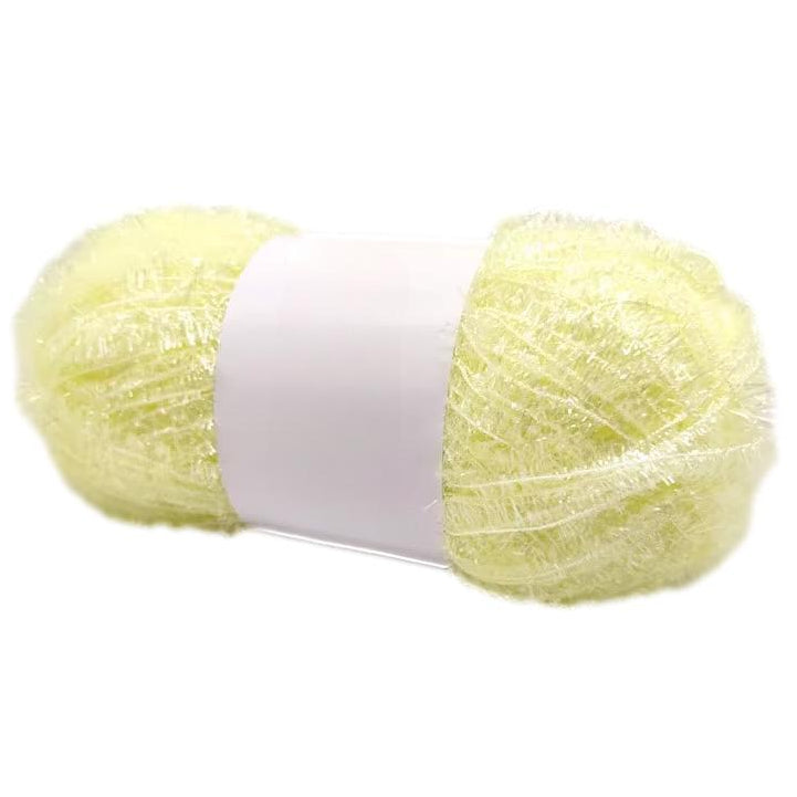 Sparkling Scrubby Yarn for Dishcloths 50g/1.76oz 109 Yards, Durable Polyester Yarn for Crocheting