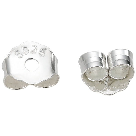 Screw On Earring Backs Pair for Diamond Studs and Threaded Post Jewelry