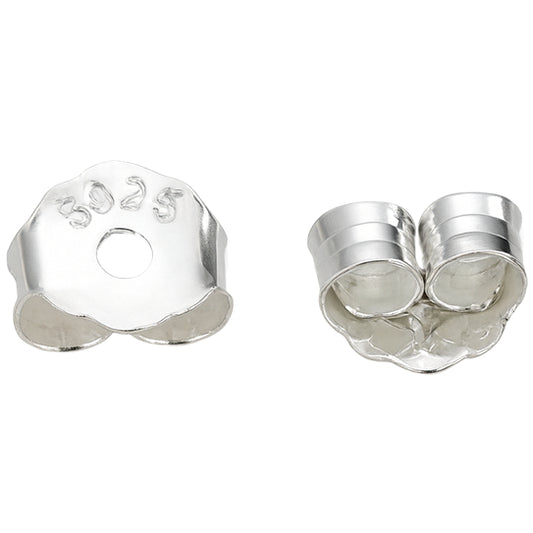 Screw On Earring Backs Pair for Diamond Studs and Threaded Post Jewelry