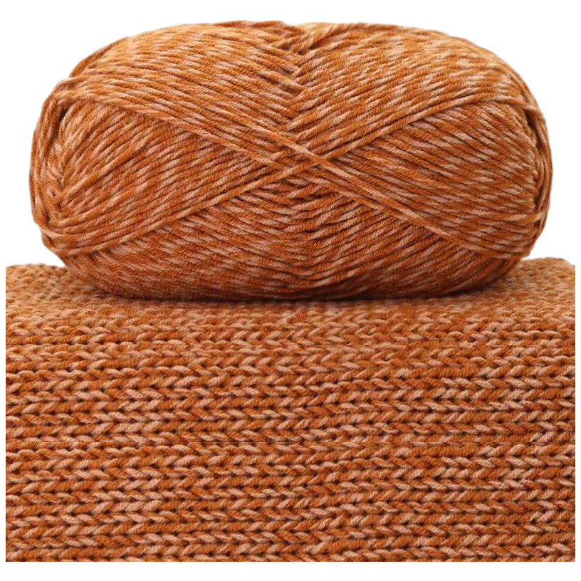Stonewash Jeans Yarn, Soft Craft Yarn for Knitting and Crocheting, 100 Grams/3.53oz 262.47 Yards