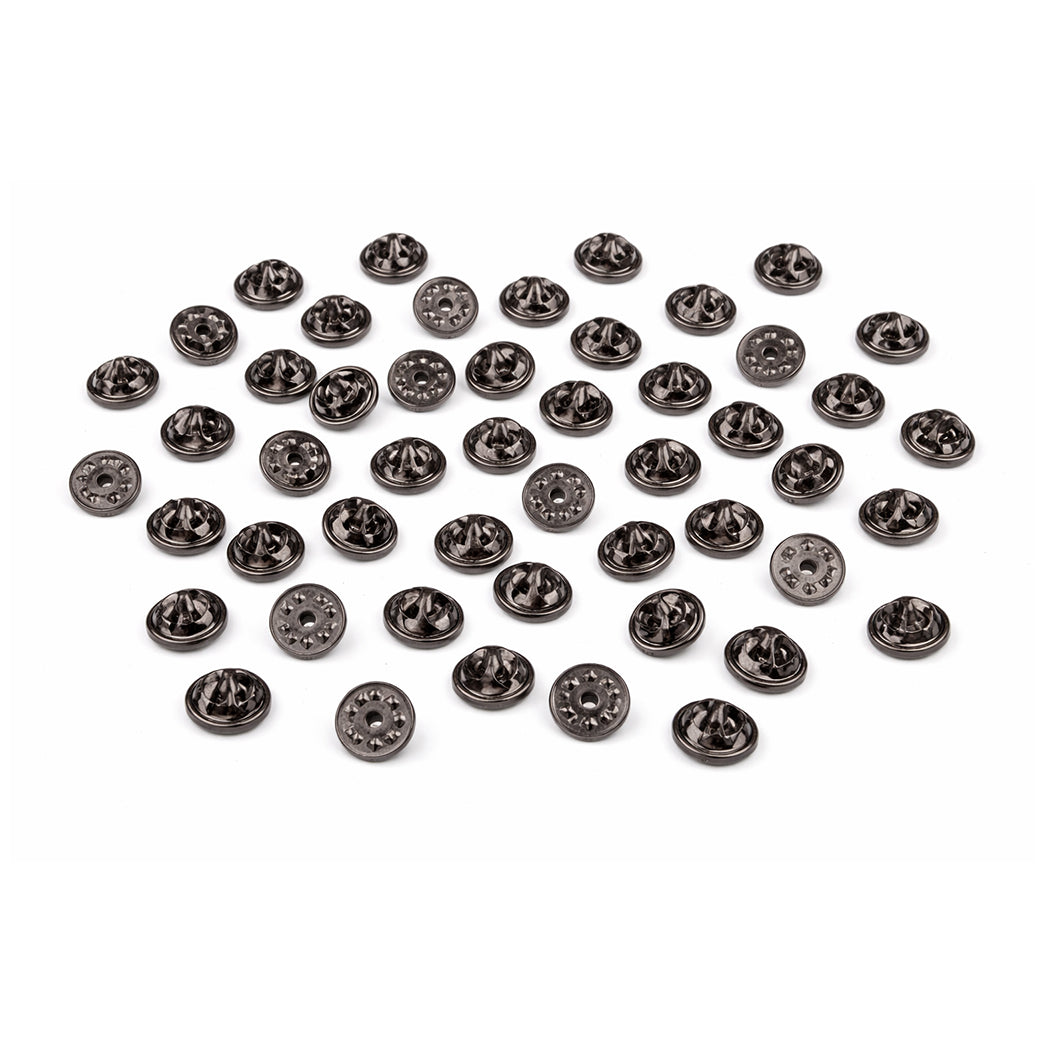 Brass Butterfly Clutch Pin Backs Replacement for Lapel Pins Badges and Tie Tacks, Pack of 50