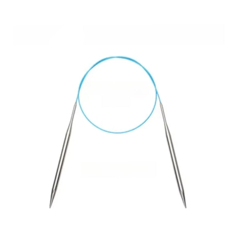 Stainless Steel Circular Knitting Crochet Needles, 80cm for Durable and Precise Stitching