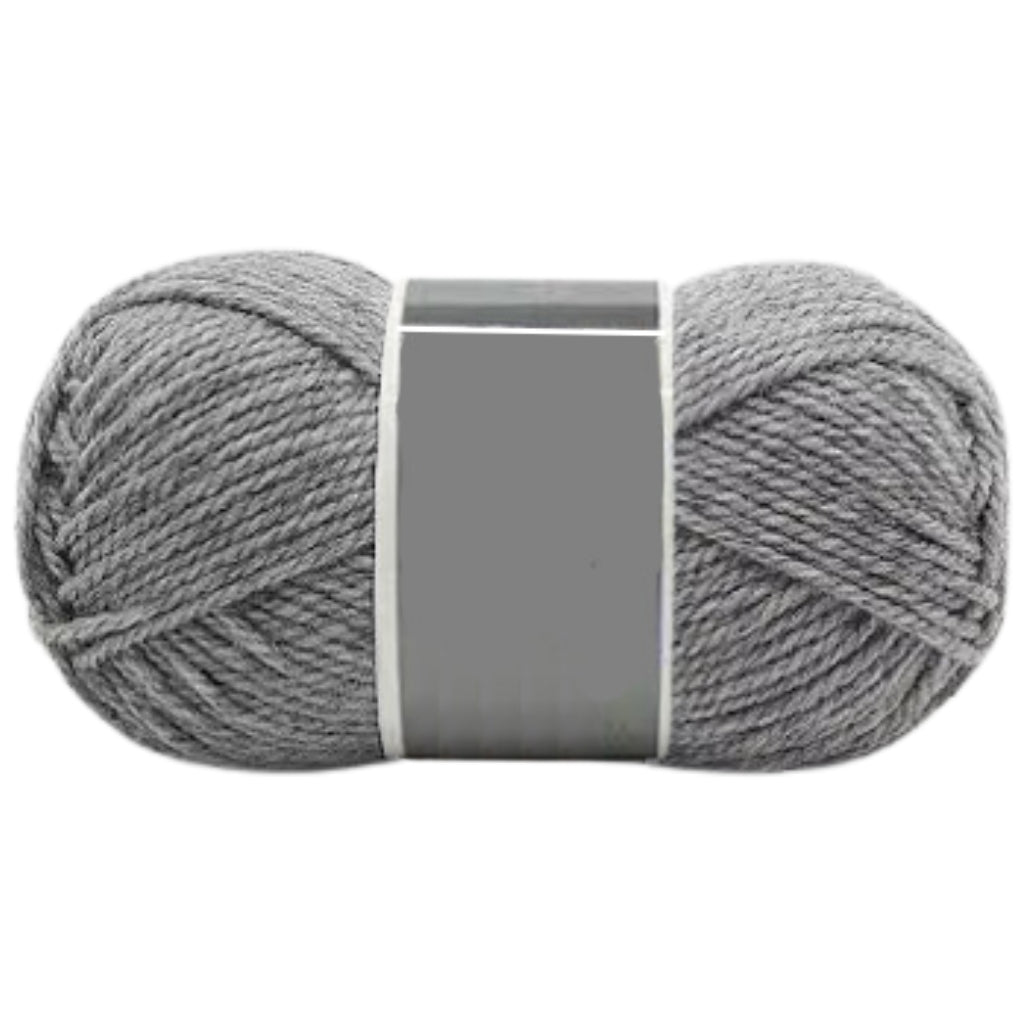 Bulky Merino Wool and Acrylic Blended Knitting Yarn for Craft Projects, 100 Grams/3.53oz 120 Yards