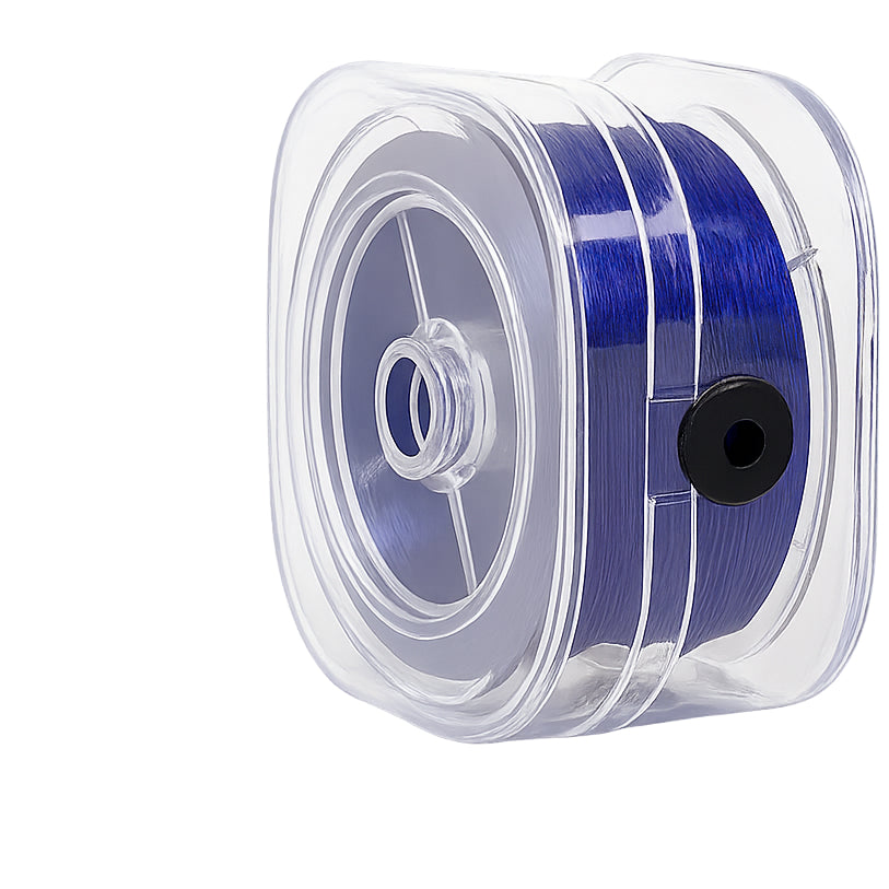 Transparent Elastic Beading Cord 0.8mm x 90m for Bracelets, Jewelry Making, and DIY Crafts