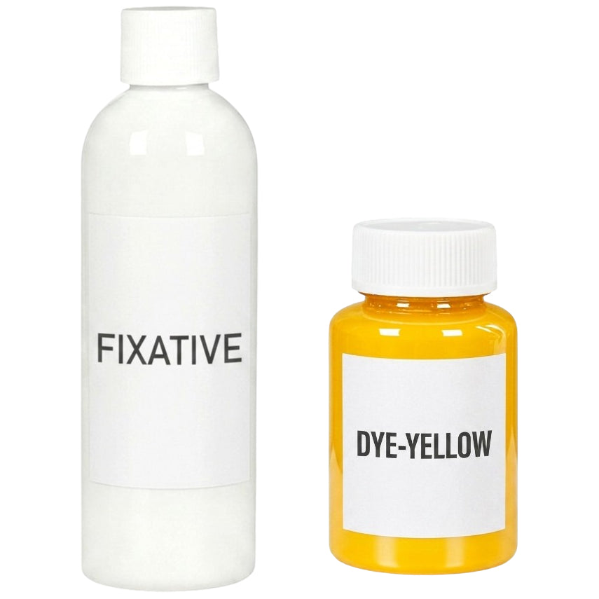 120g Liquid Fabric Dye and 100g Fixative for Clothing, Home Décor and Textile Craft Projects