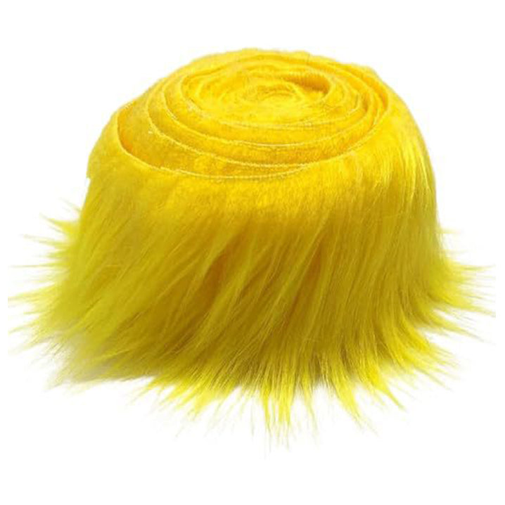 60 Inch Faux Fur Fabric Precut Strips Fluffy Craft Fur for Gnome Beards and Costumes