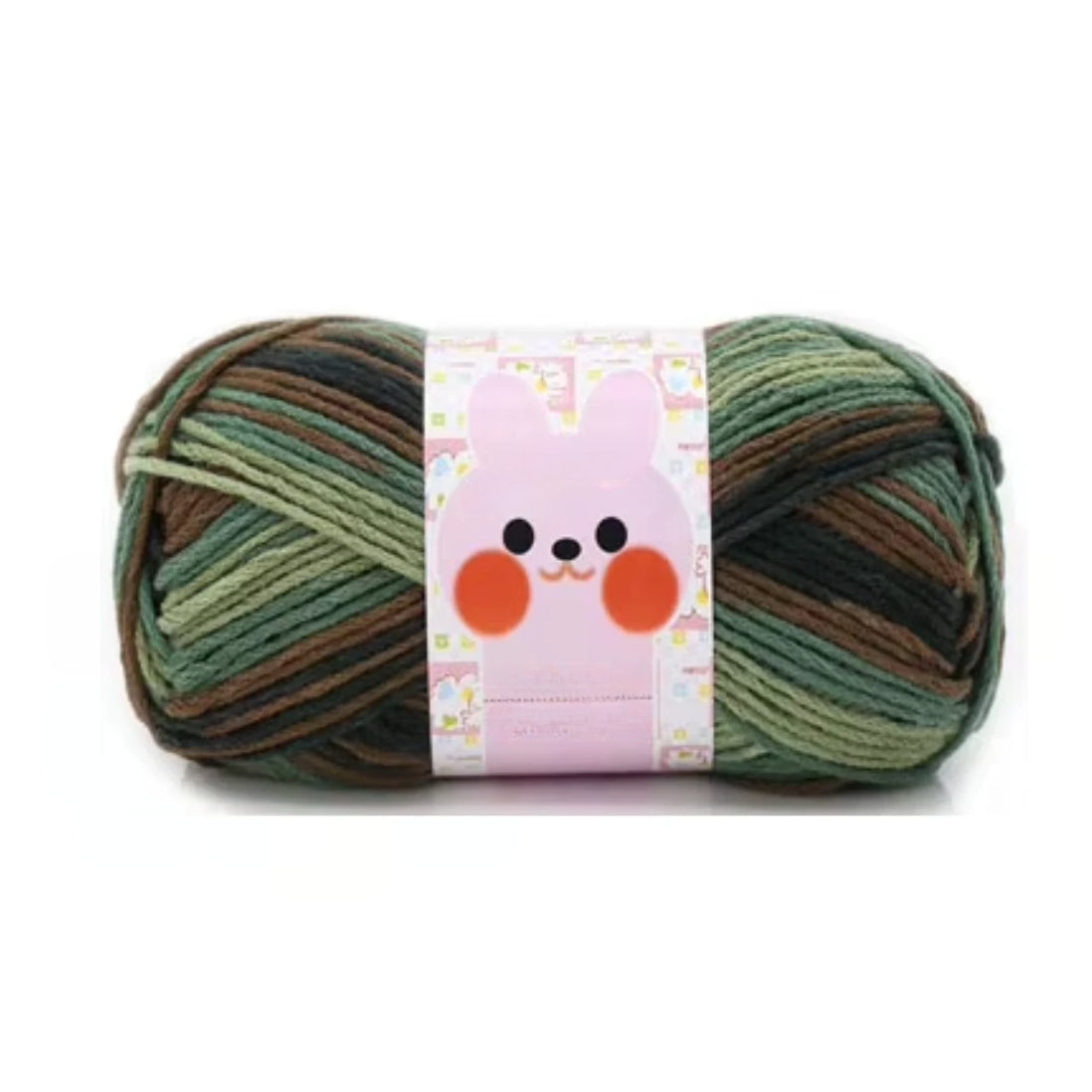 Landscape Yarn, 186 Yards 100g/3.53oz Multicolor Matte Acrylic Yarn for Knitting & Crocheting