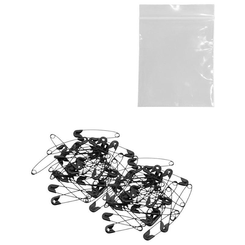 Safety Pins Nickel Plated Steel Rust Resistant Bulk Set for Clothes Sewing Crafts and Art Use