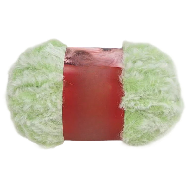 Luxurious Chunky Faux Fur Velvet Mink Yarn 100 Grams/3.53oz, 71.08 Yards for Knitting Fuzzy Clothes, Pillows and Decor