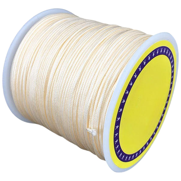 0.8mm-100m Nylon Knot Cord for DIY Jewelry, Beading, Macrame, and Craft Projects
