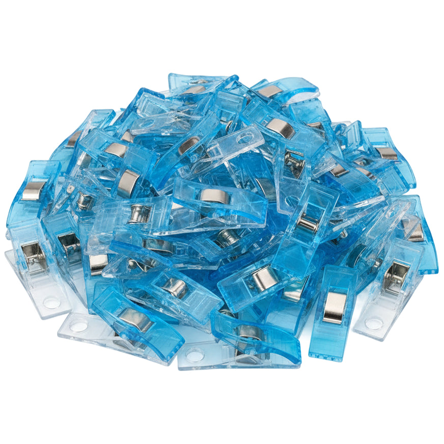 Assorted Sewing Clips for Fabric Quilting Craft Binding Clips for DIY Patchwork and Sewing Projects, Pack of 100