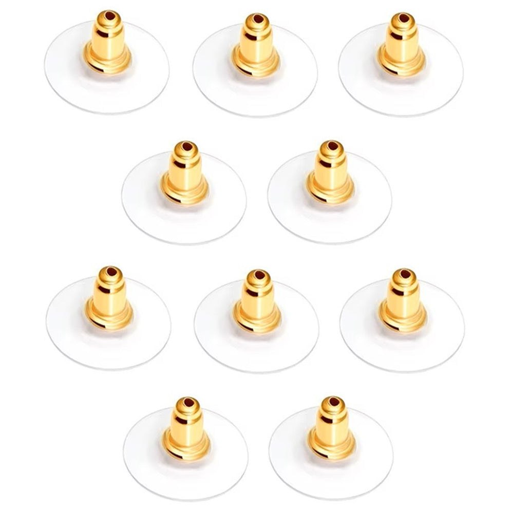 Clear Silicone Earring Backs Hypoallergenic Soft Rubber Stud Earring Safety Stoppers