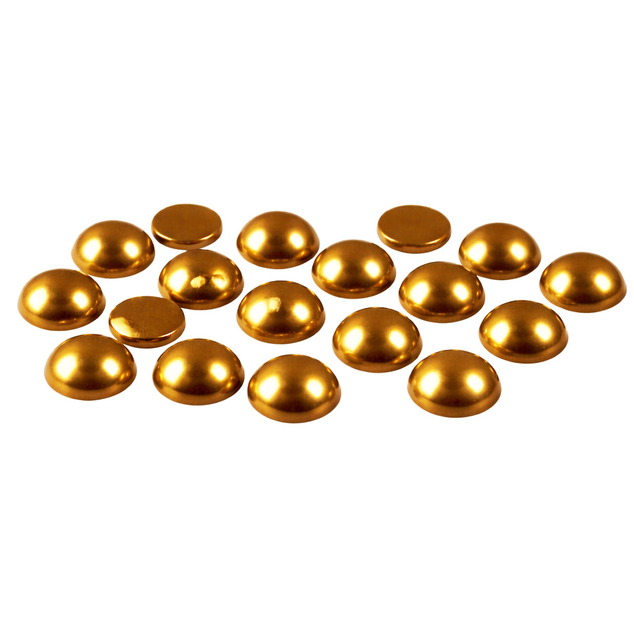 Half Round ABS Faux Flatback Pearls for Crafts Jewelry Scrapbooking and Nail Art Decoration