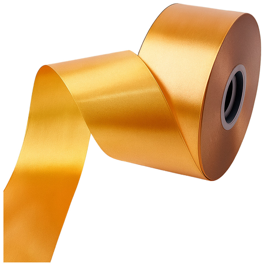 100 Yards Double Faced Cream Satin Ribbon for Gift Wrapping and Wedding Decorations