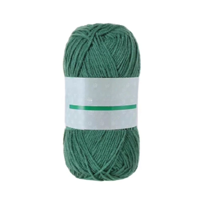 Premium Cotton Yarn – Soft, Super Fine #1 for Crochet & Knitting, 50 Grams/1.76oz 186 Yards