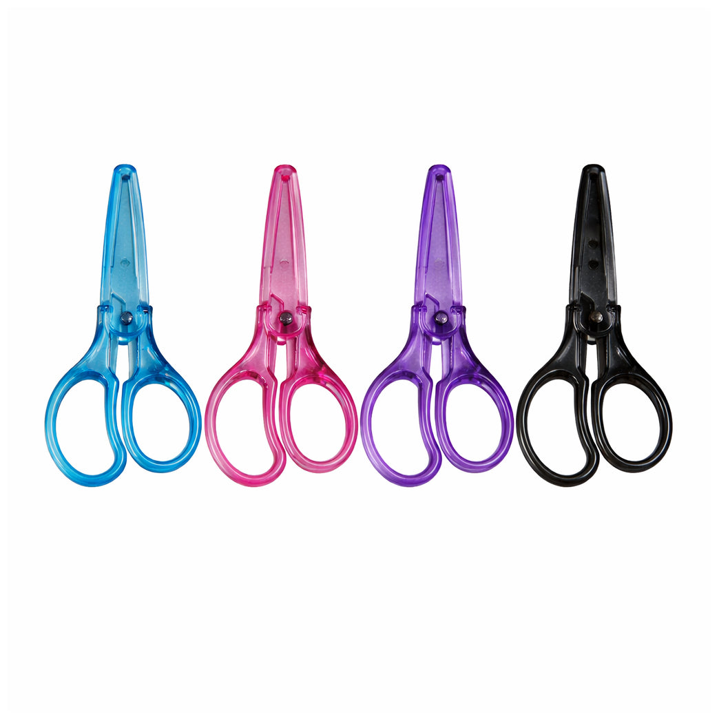 Mini Stainless Steel Precision Embroidery Scissors with Cover for Sewing Quilting Crafting Grooming and Detail Cutting