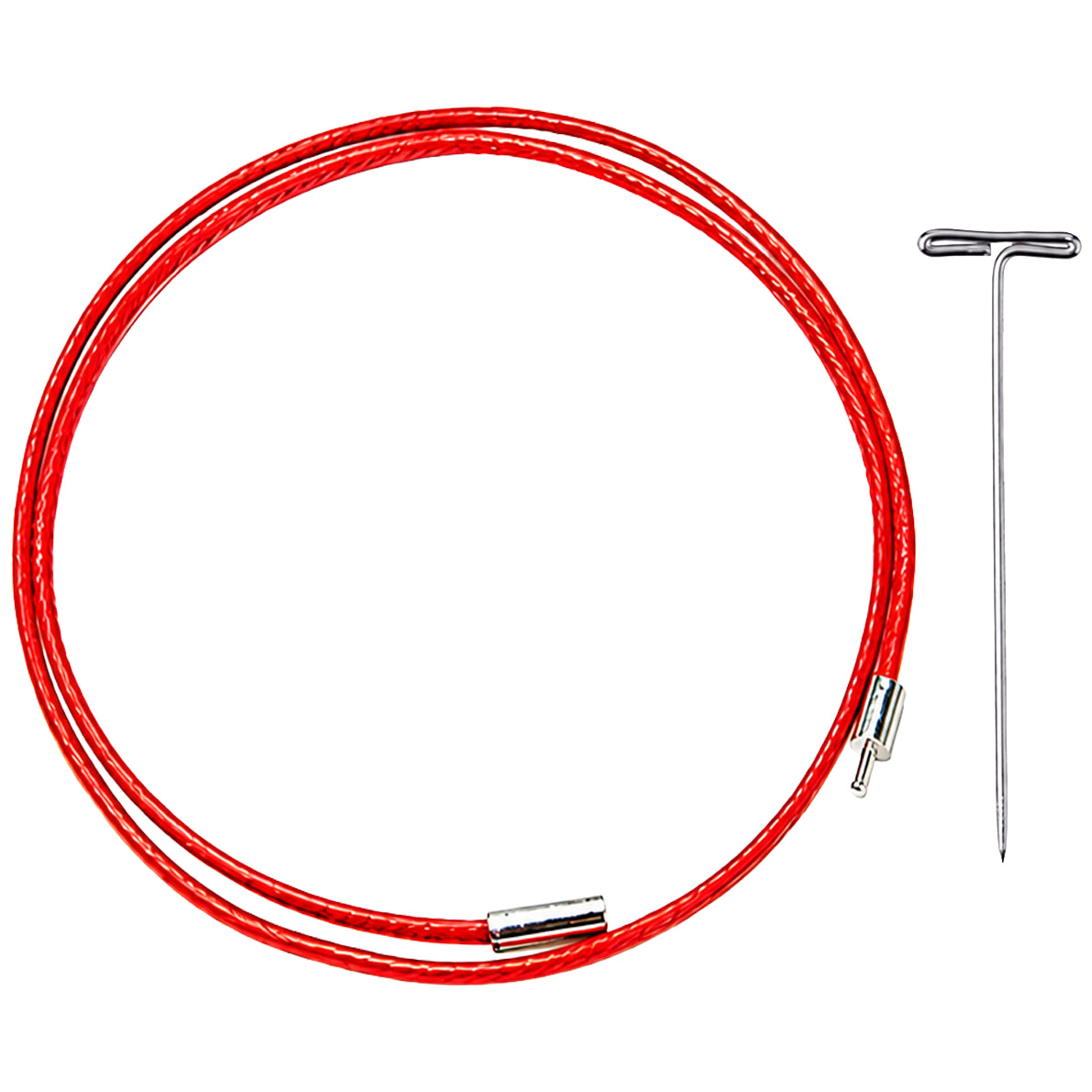 Red Lace Interchangeable Knitting Cables for Circular Needles, Lace Projects, Sweaters, and Shawl Crafts