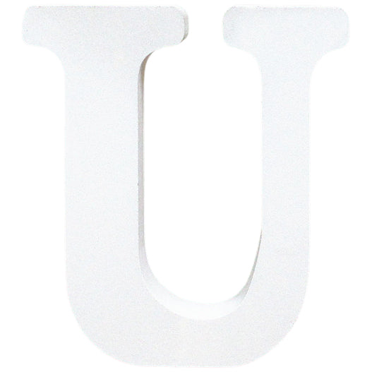 4 Inch Unfinished Wooden Letters, Numbers and Other Characters for DIY Crafts and Event Decorations