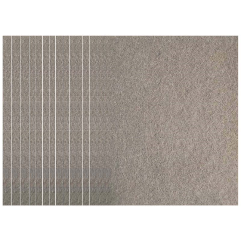 Embroidery Puffy Foam 9x12 Inch 1mm Polyester Sheets for 3D Embroidery Caps Garments Bags Jackets, Pack of 15