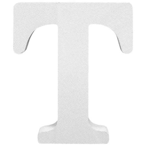 8 Inch White Wooden Letters for Wall Decor Unfinished Wood Alphabet for Home Crafts DIY Signs