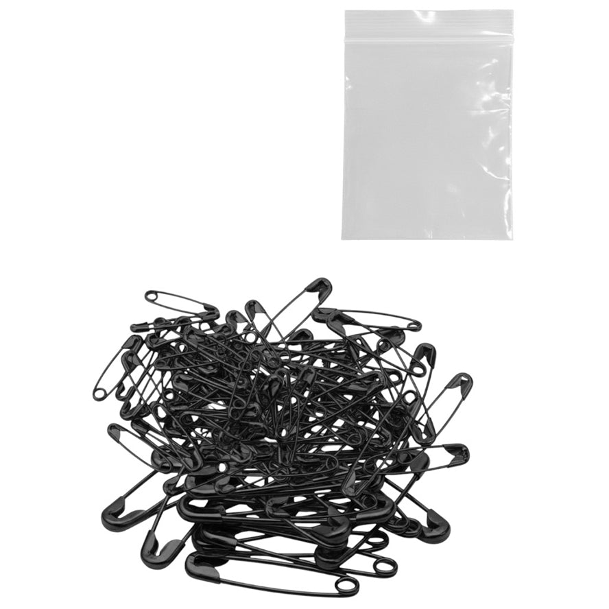 Safety Pins Nickel Plated Steel Rust Resistant Bulk Set for Clothes Sewing Crafts and Art Use
