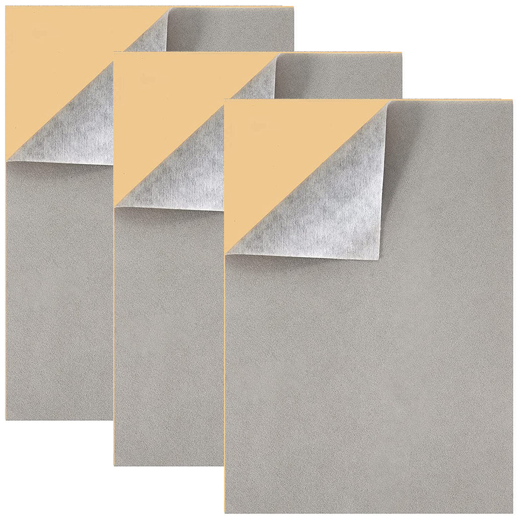Self Adhesive Felt Sheets A4 Polyester 1mm Thick for Crafts Drawer Lining and DIY Projects