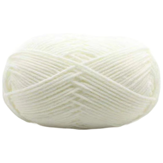 4-Ply Acrylic Yarn 50g/1.76oz 142 Yards, Tight Twist for Knitting and Crochet Projects