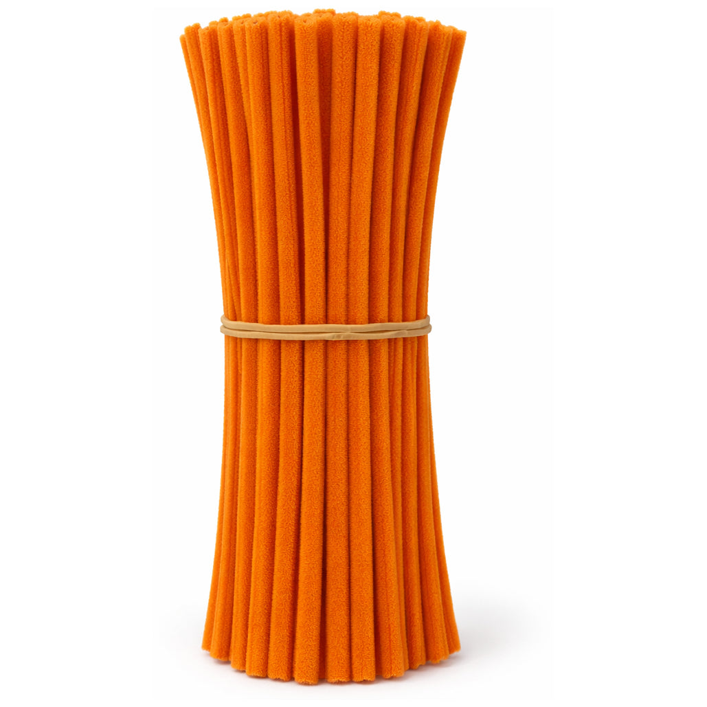 12 Inch Chenille Stem Pipe Cleaners 6 to 7 mm Thick for DIY Crafts and Decorations