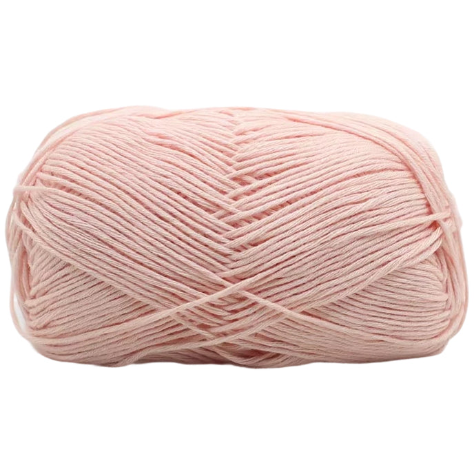 4-Ply Fingering Weight Yarn, 153 Yards 50g/1.76oz 100% Cotton Thin Yarn for Crochet & Knitting