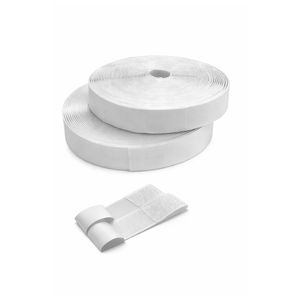 Nylon Heavy Duty Hook and Loop Adhesive Tape Roll Non Slip Strips for Rugs Walls Cushions Furniture