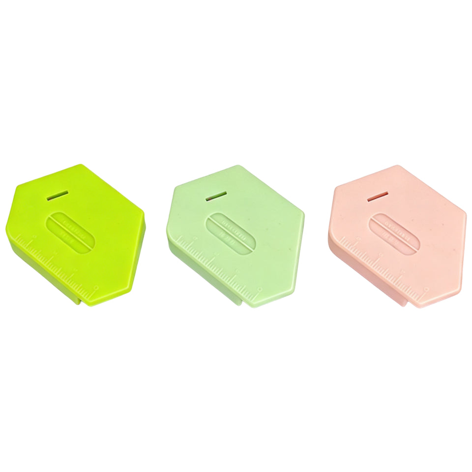 Magnetic Seam Guide 4 x 5.7cm with Scale Universal Sewing Machine Hemmer Guide for Accurate Stitching