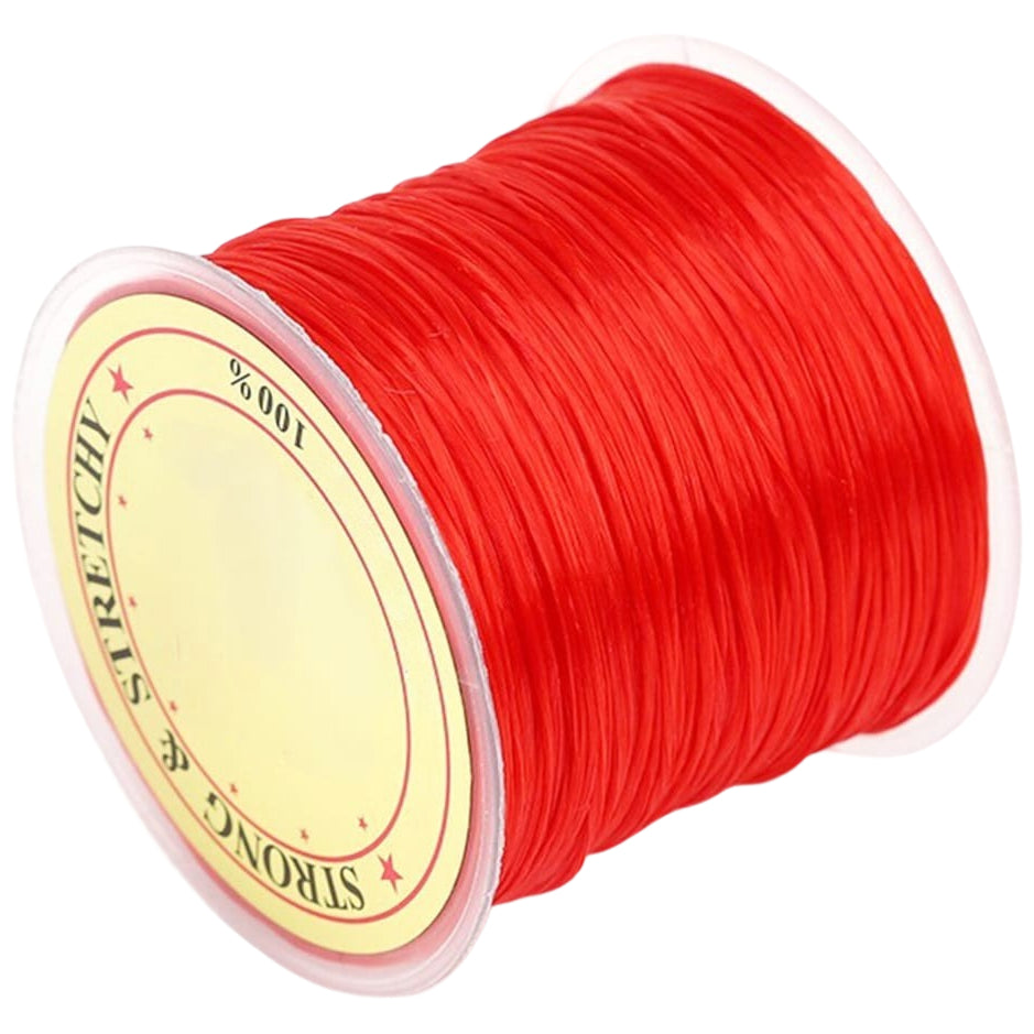 50M Clear Elastic Stretch Cord for Jewelry Making Bracelets Anklets Rings Kids Crafts DIY