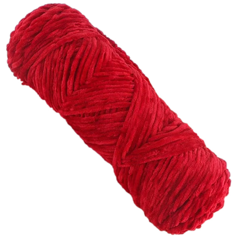 Super Soft Velvet Chenille Yarn 100 Grams/3.52oz 147.64 Yards for Knitting, Crocheting, Blankets and Amigurumi