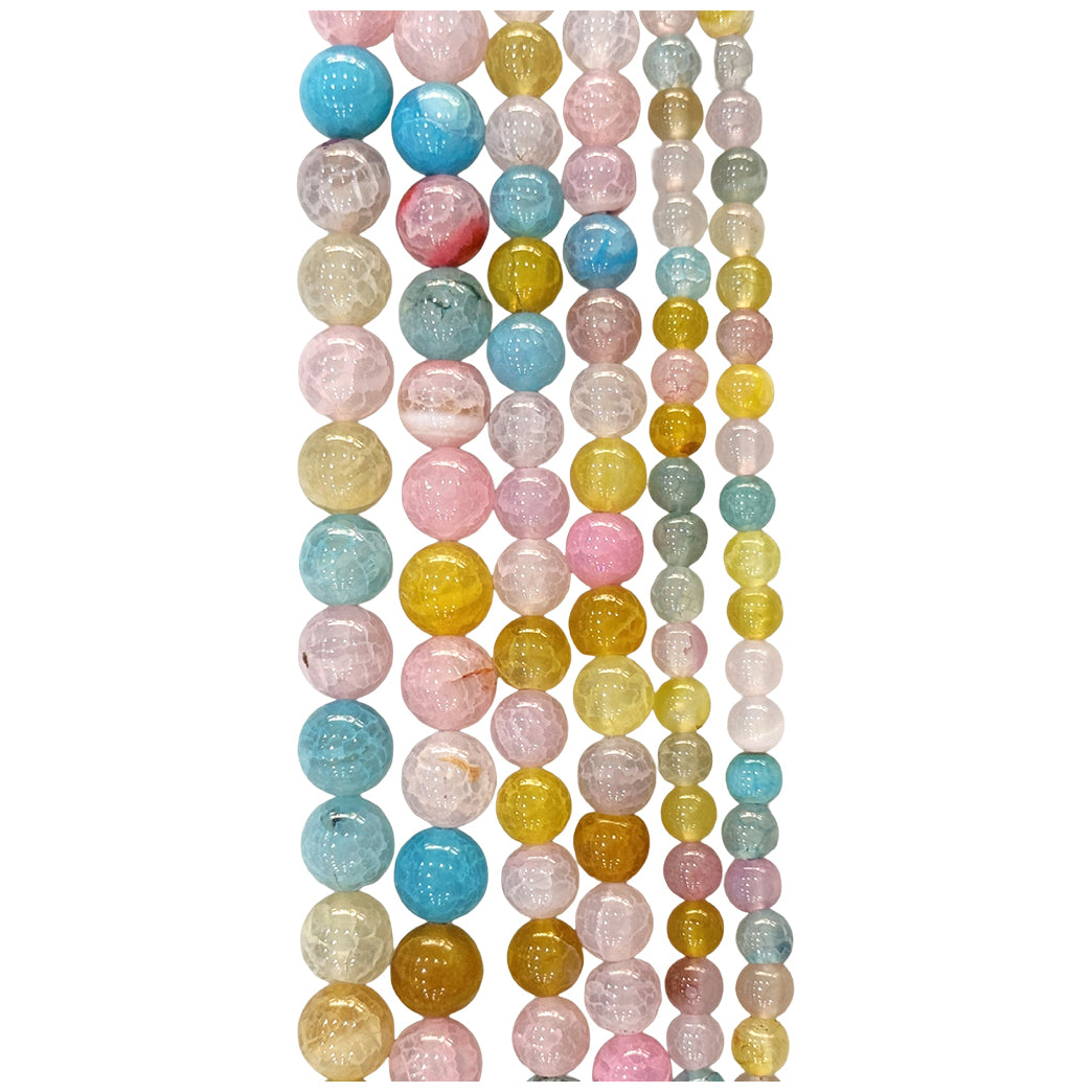 Natural Hematite Gemstone Round Beads 15 Inch Strand for Jewelry Making and Craft Design