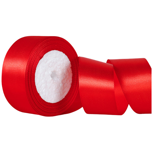 1.5 Inch Single Face Satin Ribbon 25 Yards Polyester for Crafts, Sewing, Gift Wrapping, and Decorations
