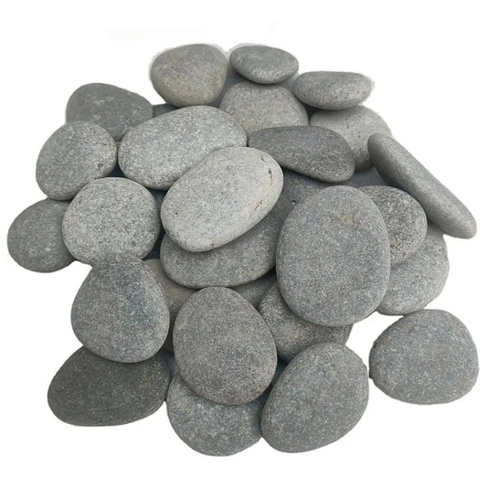 Natural River Rock Pebbles Smooth Flat Stones for Painting Crafts Decoration and DIY Kids Art Projects