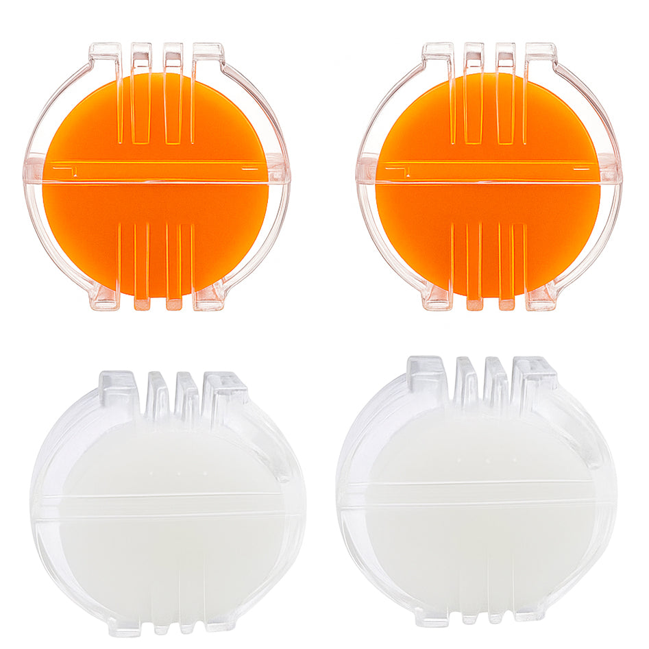 Thread Wax Conditioner With Clear Case for Hand Sewing, Embroidery, Quilting, Floss Lubrication and Strengthening
