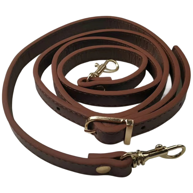 Adjustable Leather Crossbody Purse Strap Replacement 43-47 Inch Handmade Thin Shoulder Bag Strap
