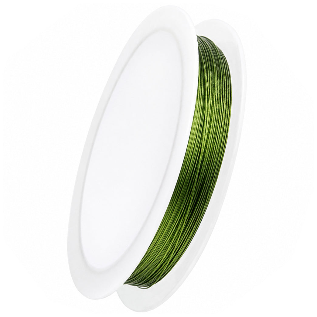 7 Strand Stainless Steel Bead Stringing Wire for Jewelry Making, Necklaces, Bracelets, and DIY Crafts