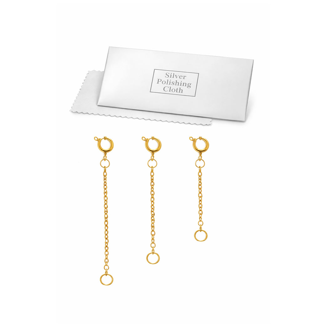 Necklace Extender Chain for Bracelets and Anklets Durable Jewelry Extension for Women