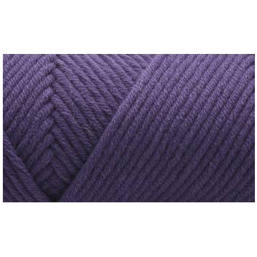 Violet Thick Acrylic Yarn for Knitting/Crochet, #5 Weight (130 Yards)