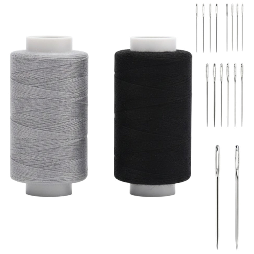 All Purpose Polyester Sewing Thread 400 Yards Each Roll for Hand and Machine Sewing Projects