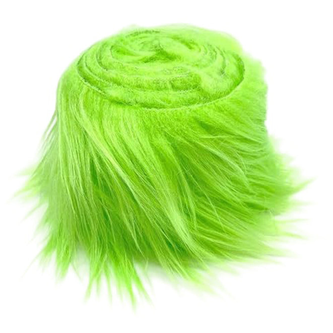 60 Inch Faux Fur Fabric Precut Strips Fluffy Craft Fur for Gnome Beards and Costumes